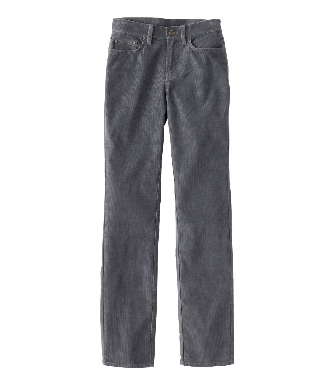 �r�[���t���b�N�X�E�t�@�C�u�|�P�b�g�E�R�[�f�����C�E�p���c�A�~�b�h���C�Y�@�X�g���[�g���b�O�^Women's BeanFlex Five-Pocket Corduroy Pants, Mid-Rise Straight-Leg