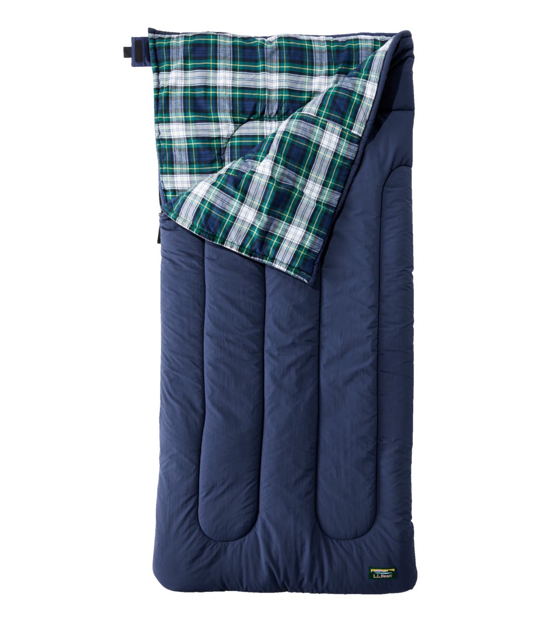 GEGEr[EChELvEX[sOEobOA-18^L.L.Bean Flannel Lined Camp Sleeping Bag, -18