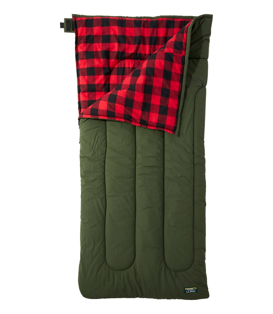 GEGEr[EChELvEX[sOEobOA4^L.L.Bean Flannel Lined Camp Sleeping Bag, 4