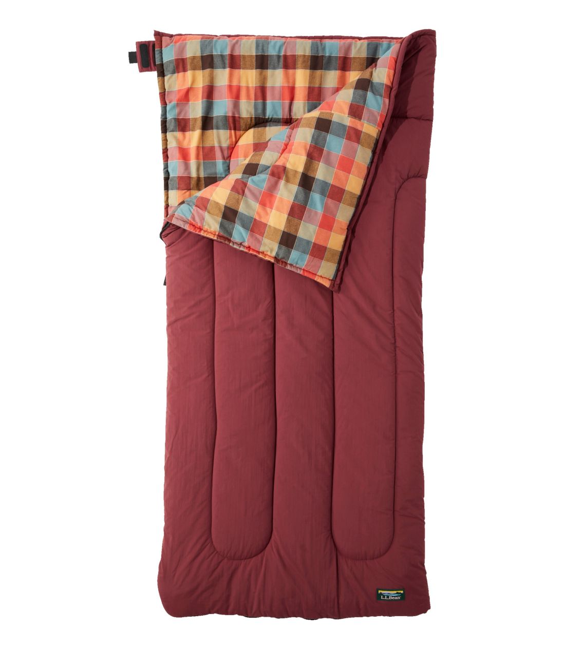 GEGEr[EChELvEX[sOEobOA4^L.L.Bean Flannel Lined Camp Sleeping Bag, 4