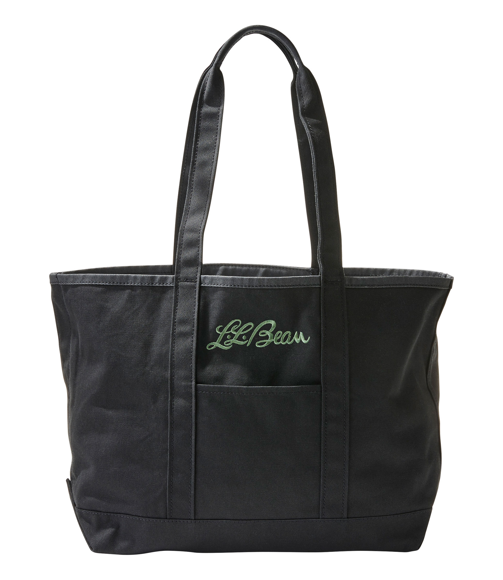 【最終値下げ価格】 LLBEAN USA製 黒トートバッグ Mサイズ ブラック 最終値下げ価格】 LLBEAN USA製 黒トートバッグ Mサイズ