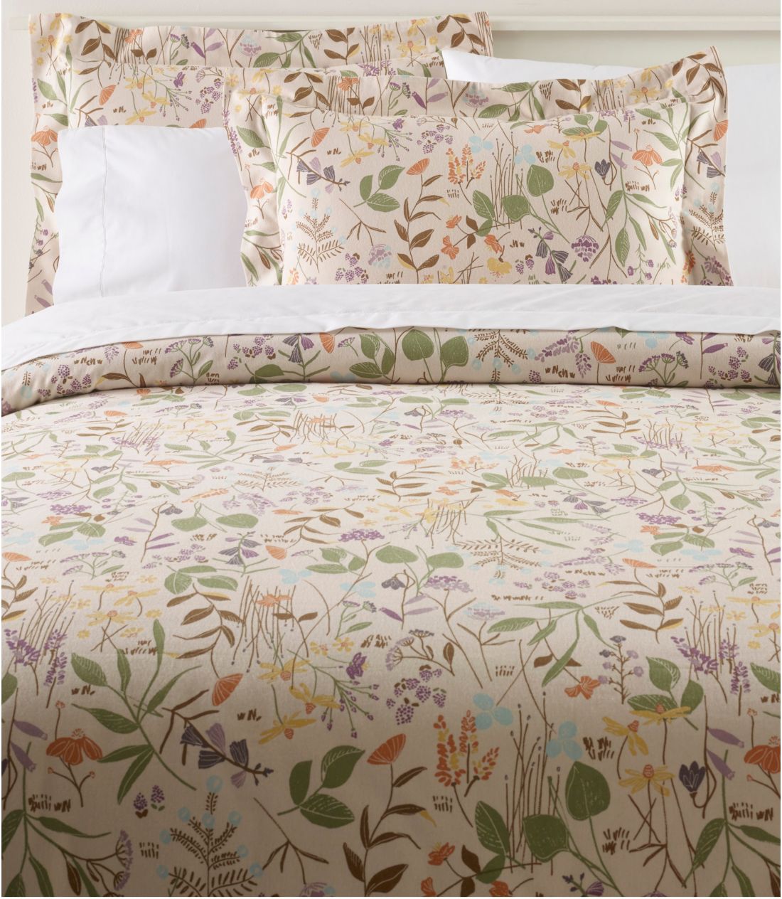 o[`Et[EtlERtH[^[ERNV^Birch Floral Flannel Comforter Cover Collection