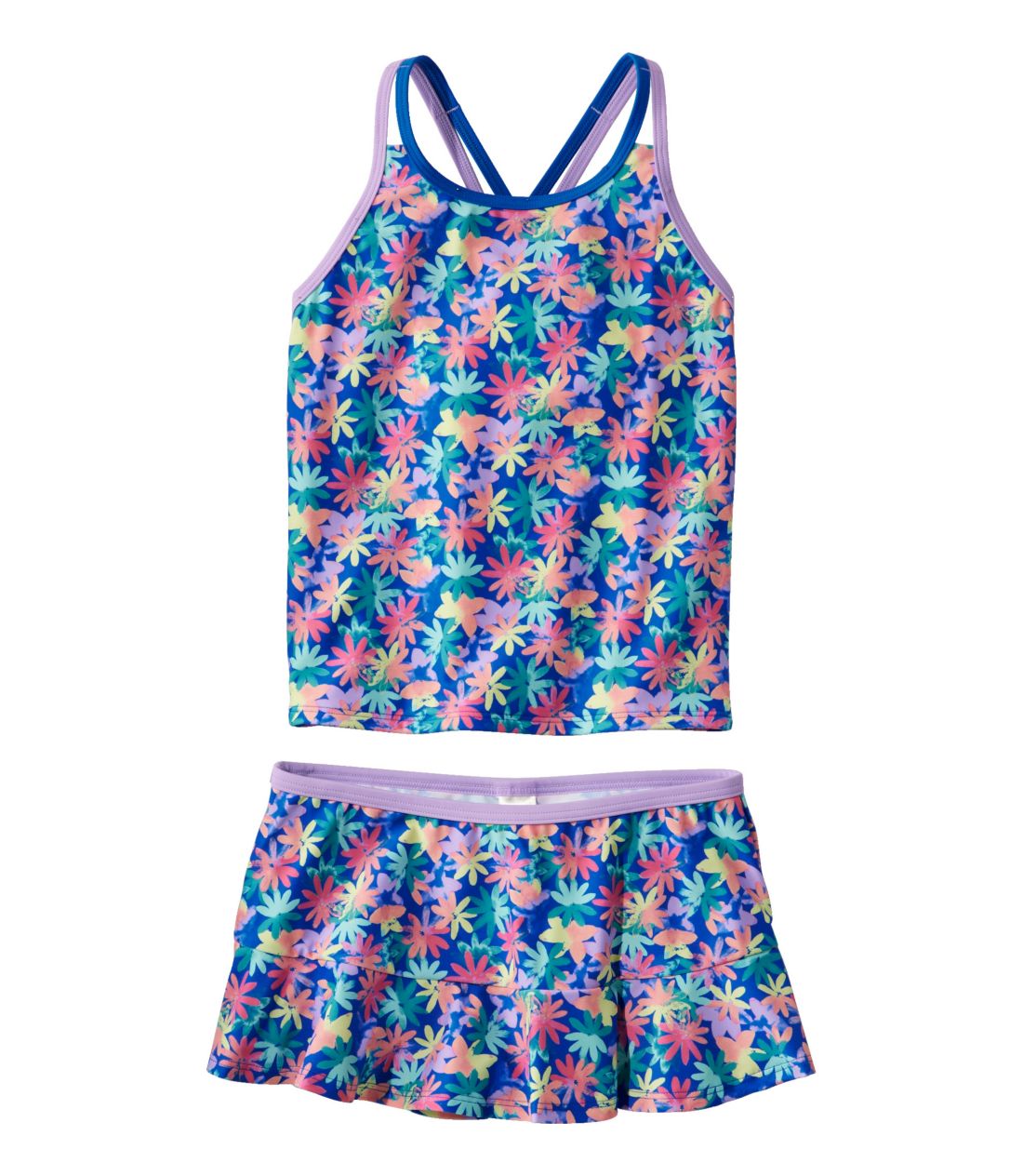 �E�H�[�^�[�X�|�[�c�E�X�C���E�G�A�A�^���L�[�j�E�X�J�[�g�E�Z�b�g�^Girls' Watersports Swimwear, Tankini Skirt Set