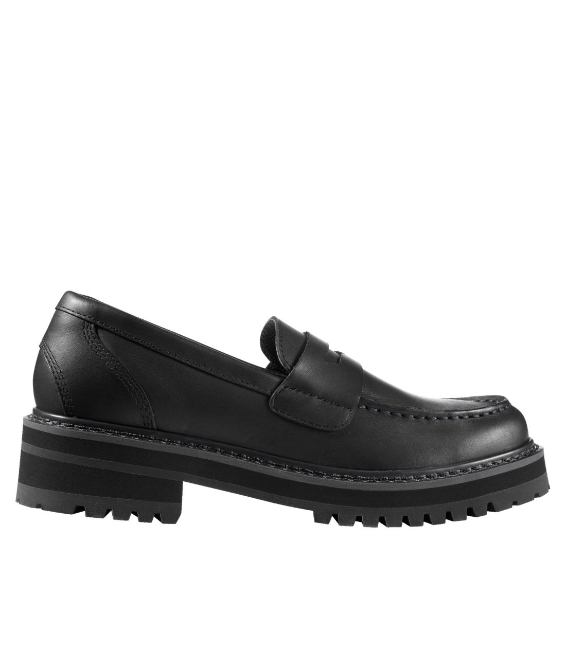�J���f���E�q���Y�E�y�j�[�E���[�t�@�[�A���U�[�^Women's Camden Hills Penny Loafers, Leather