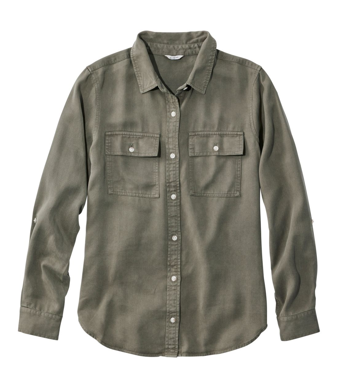 \tgEHbVEeZE[eBeBEVc^Women's Soft-Washed Tencel Utility Shirt