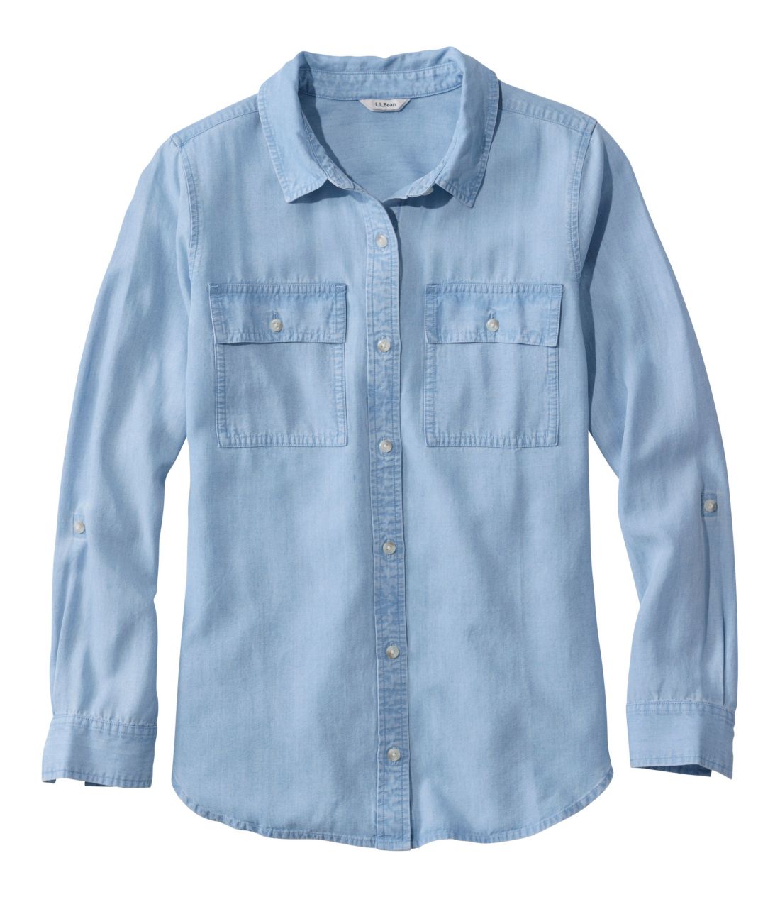 \tgEHbVEeZE[eBeBEVc^Women's Soft-Washed Tencel Utility Shirt