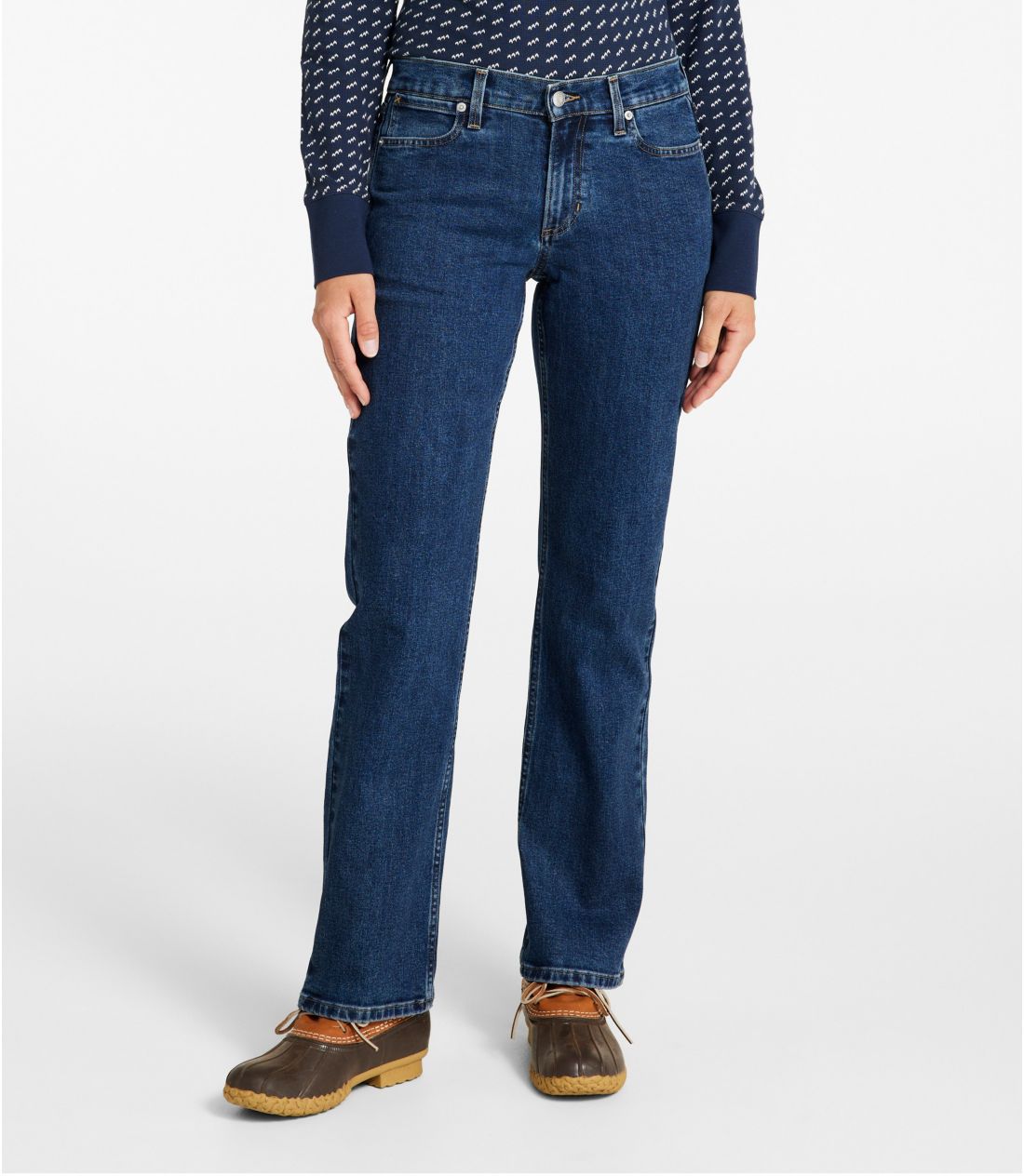 207 �r���e�[�W�E�W�[���Y�A�~�b�h���C�Y�@�����b�N�X�@�X�g���[�g���b�O�^Women's 207 Vintage Jeans, Mid-Rise Relaxed Straight-Leg