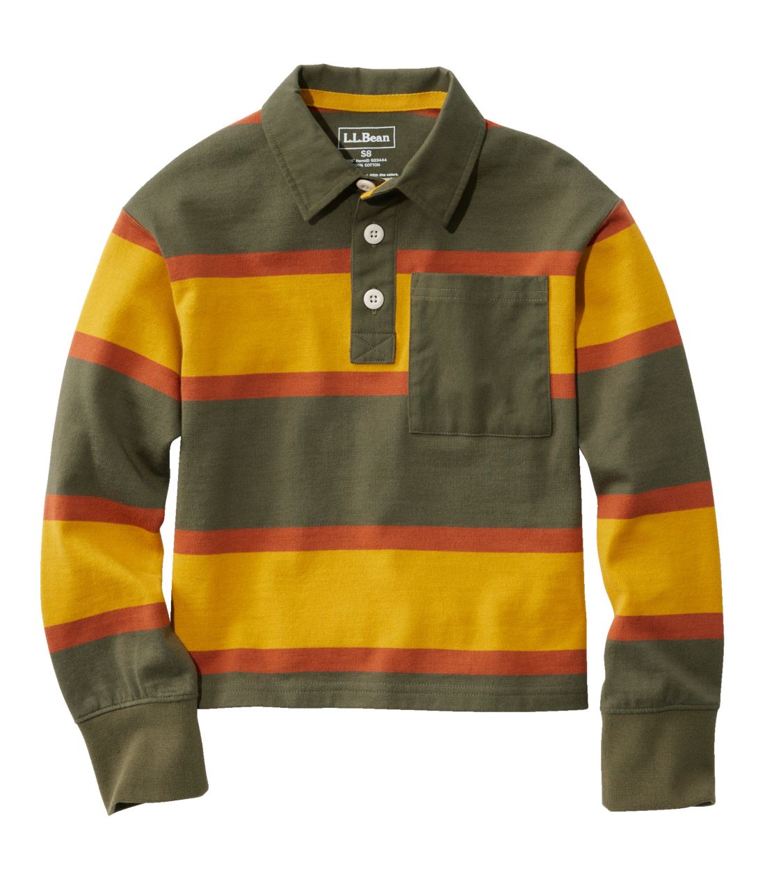 LbYEXgCvEOr[EVc^Kids' Striped Rugby Shirt