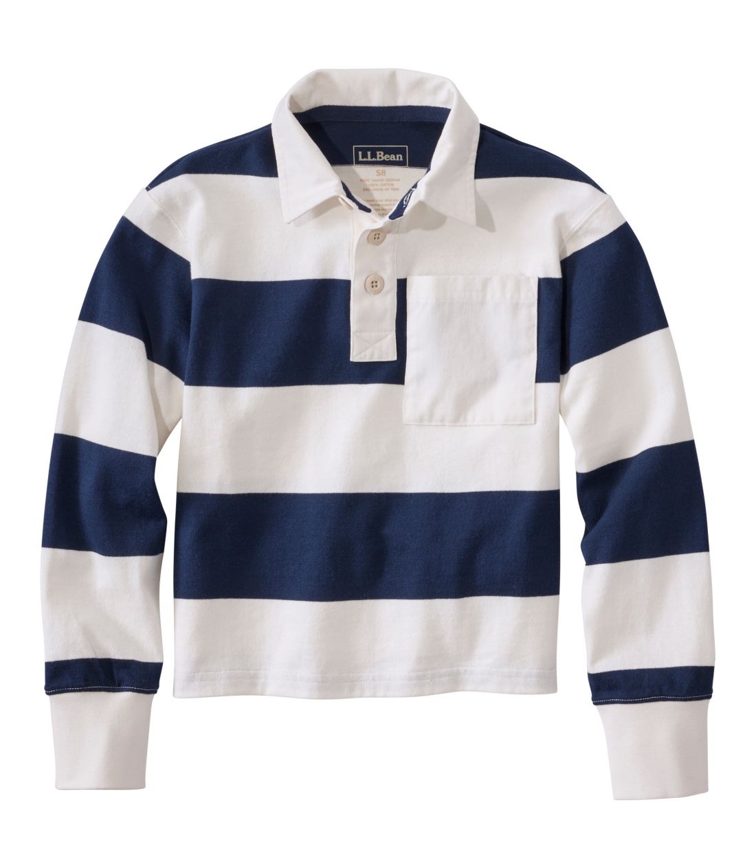 LbYEXgCvEOr[EVc^Kids' Striped Rugby Shirt