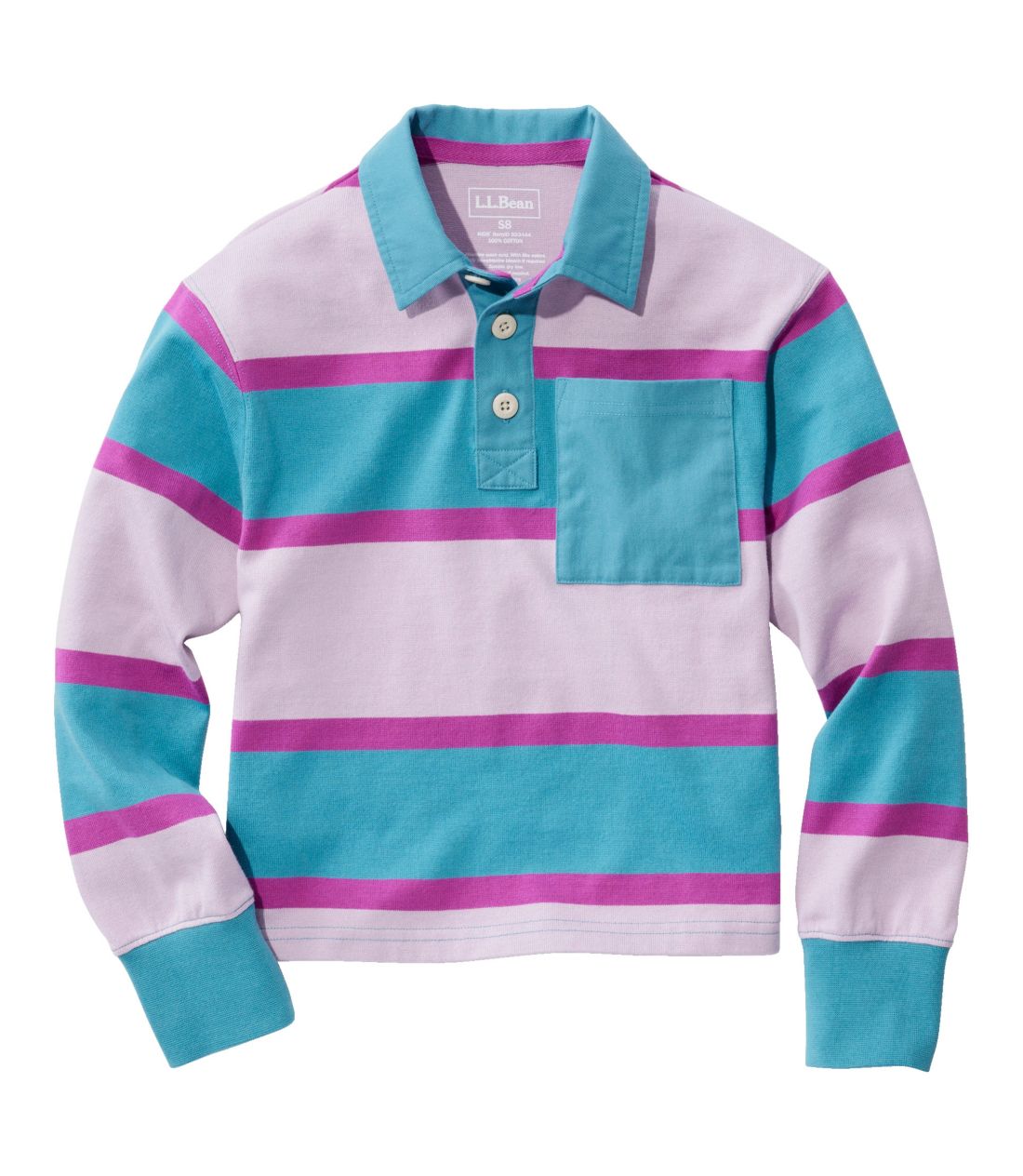 LbYEXgCvEOr[EVc^Kids' Striped Rugby Shirt