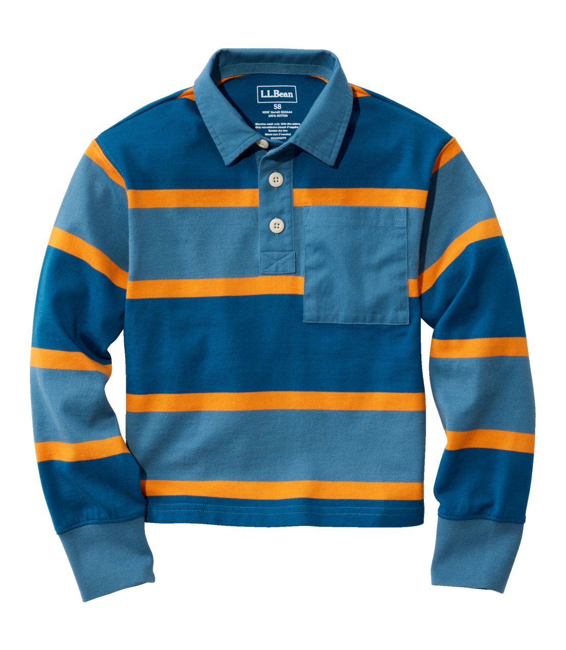LbYEXgCvEOr[EVc^Kids' Striped Rugby Shirt