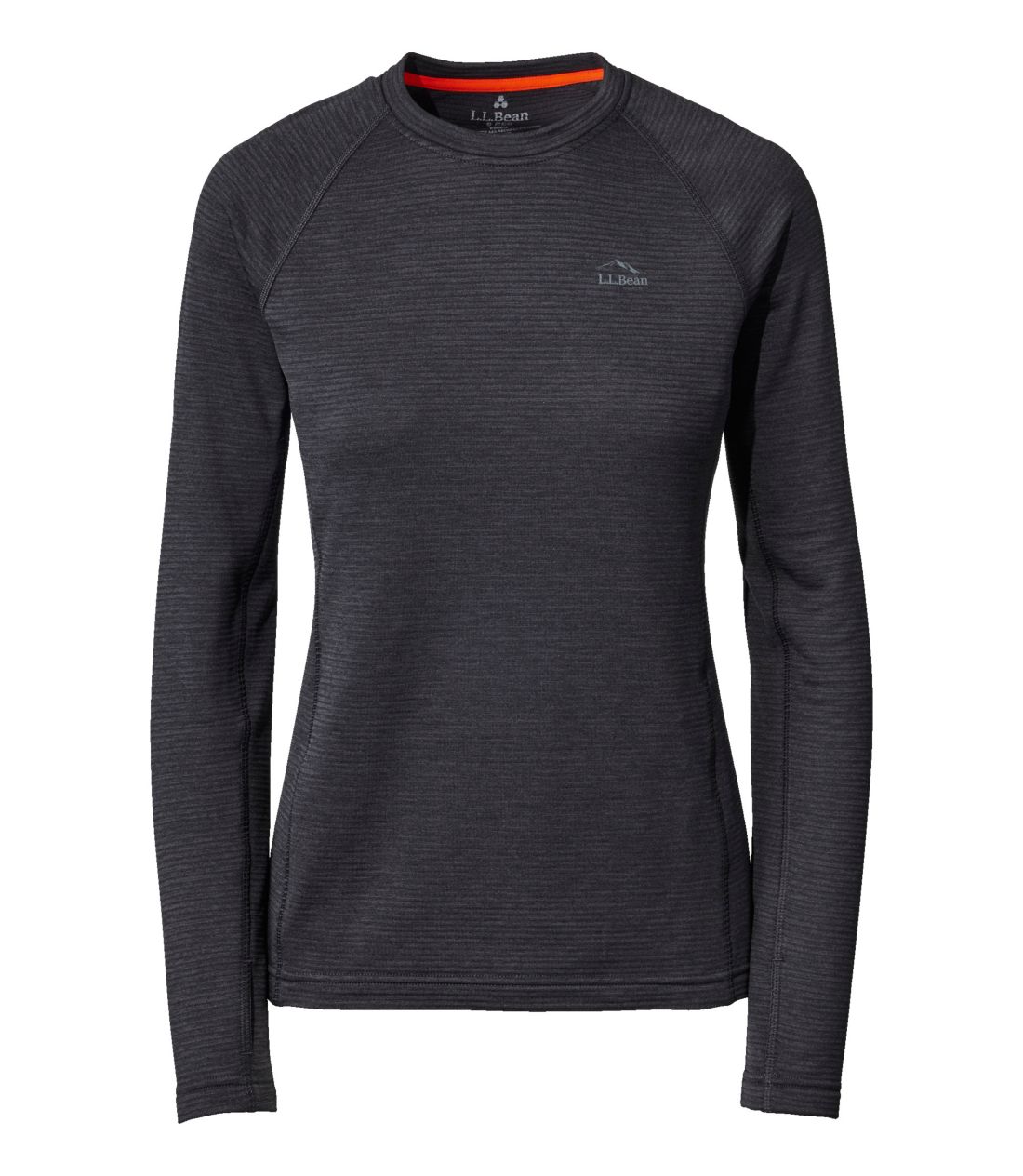 GEGEr[E~bhEFCgEx[XC[EN[Egbv^Women's L.L.Bean Midweight Base Layer Crew Top