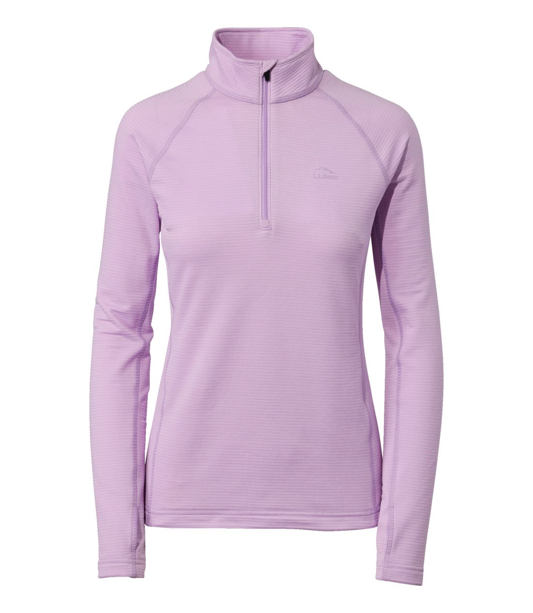 GEGEr[E~bhEFCgEx[XC[EgbvANH[^[Wbv^Women's L.L.Bean Midweight Base Layer Top, 1/4 Zip
