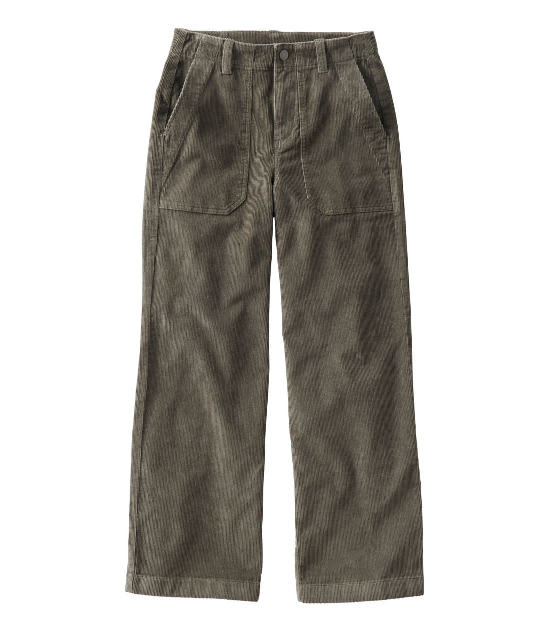 207 �r���e�[�W�E�R�[�f�����C�E�p���c�A�n�C���C�Y�@���C�h���b�O�^Women's 207 Vintage Corduroy Pants, High-Rise Wide-Leg