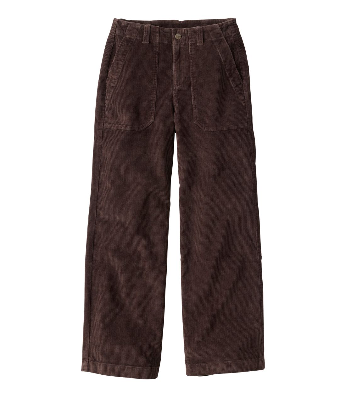 207 �r���e�[�W�E�R�[�f�����C�E�p���c�A�n�C���C�Y�@���C�h���b�O�^Women's 207 Vintage Corduroy Pants, High-Rise Wide-Leg