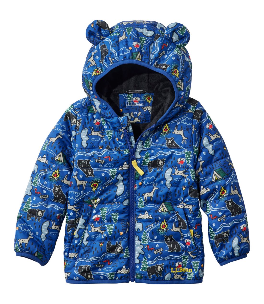 cEt[XChECT[ebhEWPbgAvg^Infants' and Toddlers' Fleece-Lined Insulated Jacket, Print