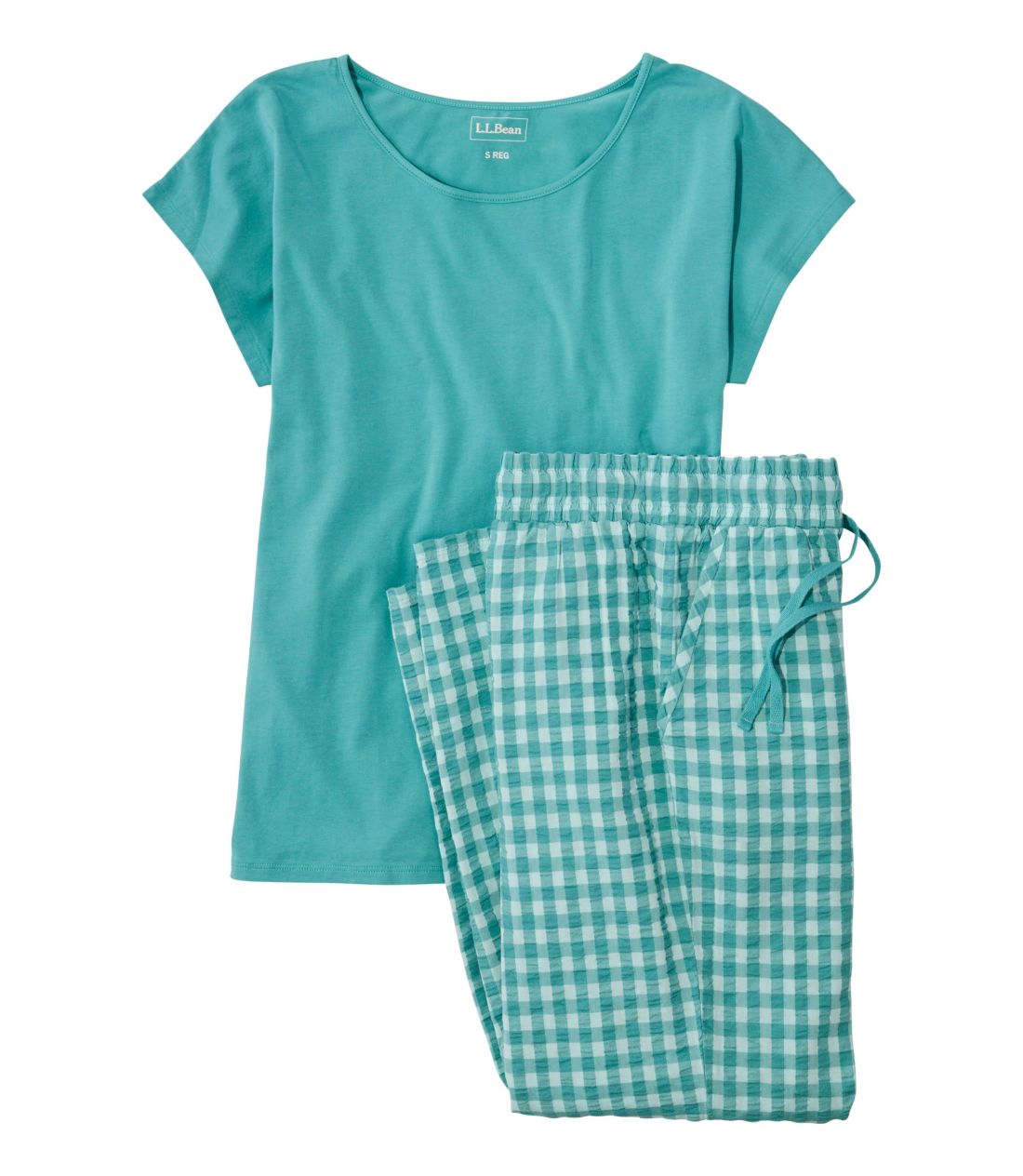 r[YEV[R[XgEVATbJ[EpW}EpcEZbg^Women's Bean's Seacoast Seersucker Pajama Pants Set