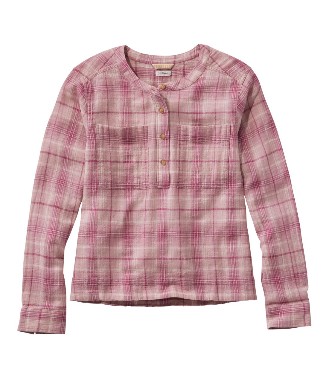 �G���E�G���E�r�[���E�f�C�E�u���[�Y�E�V���c�A�����@�J���[���X�^Women's L.L.Bean Day Breeze Shirt, Long-Sleeve Collarless