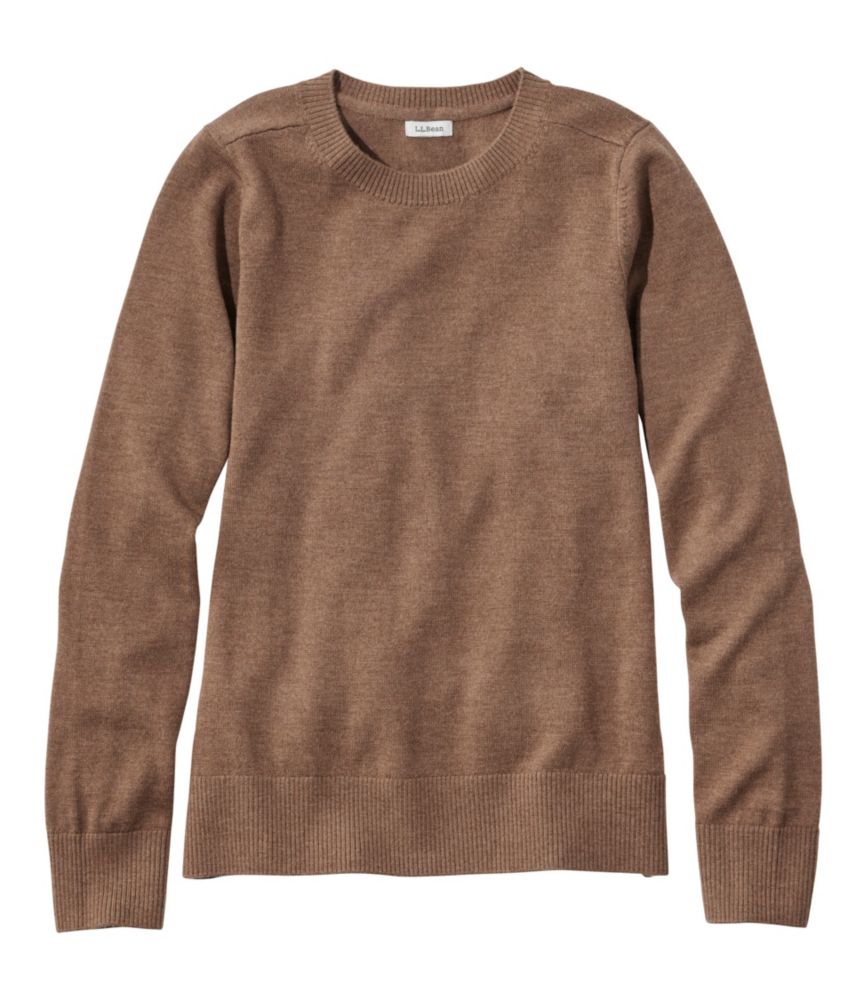 �G�b�Z���V�����E�����m�E�[���E�Z�[�^�[�A�N���[�l�b�N�^Women's Essential Merino Wool Sweater, Crewneck