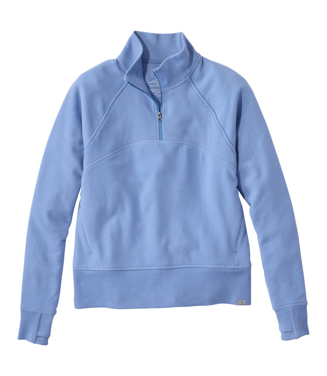�G���E�G���E�r�[���E�R�[�W�[�E�X�E�F�b�g�V���c�A�N�H�[�^�[�W�b�v�E�v���I�[�o�[�^Women's L.L.Bean Cozy Sweatshirt, Quarter-Zip Pullover