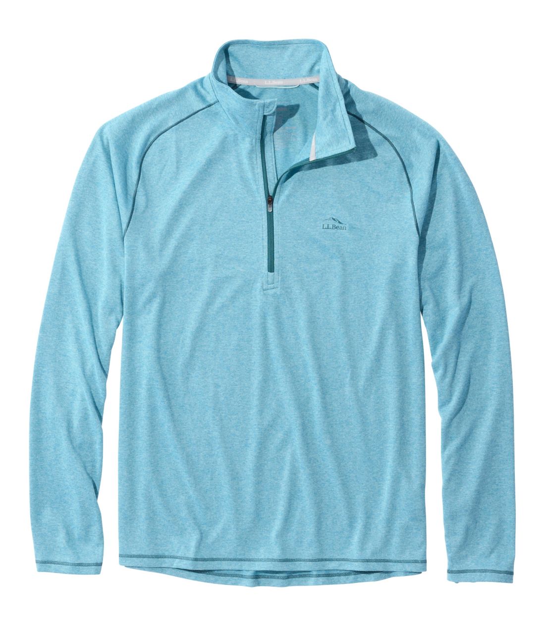 �r�[���Y�E�A�N�Z�X�E�g���C���E�e�B�A�N�H�[�^�[�W�b�v�^Men's Bean's Access Trail Tee, Quarter-Zip