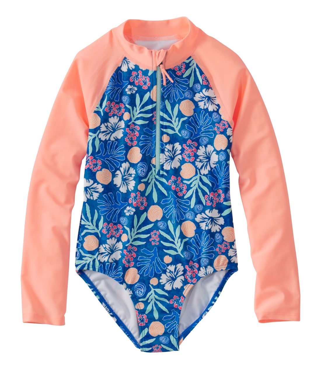 EH[^[X|[cEXCEGAAbVK[hEs[X^Girls' Watersports Swimwear, Rashguard One-Piece