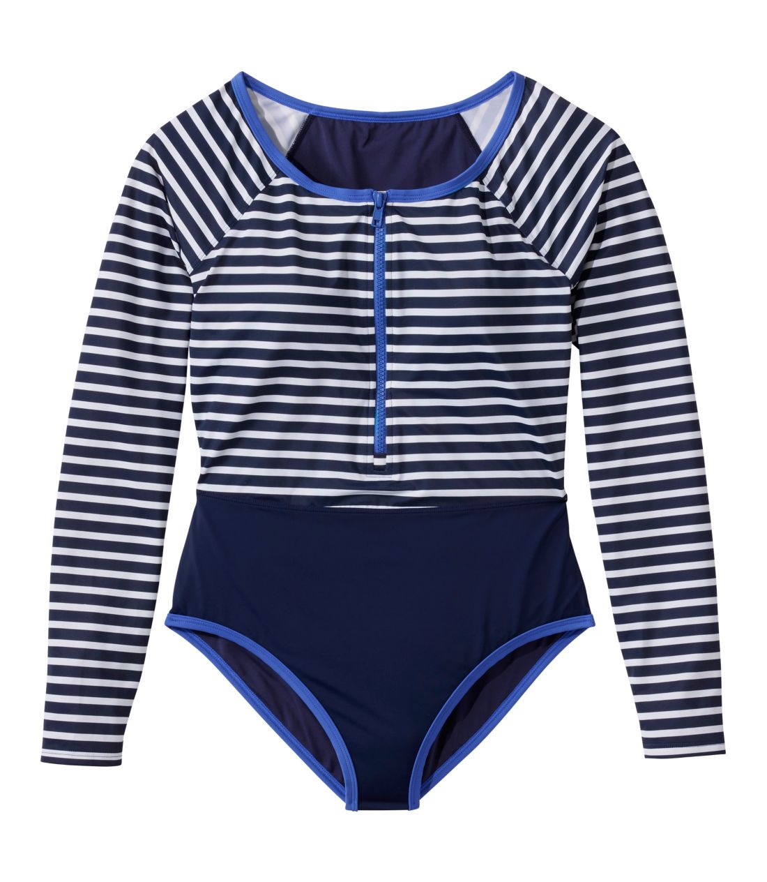 GEGEr[ER[X^EGbZVEXCEGAAOX[uE^NX[c@vg^Women's Coastal Essentials Swimwear, Long-Sleeve Tanksuit Print