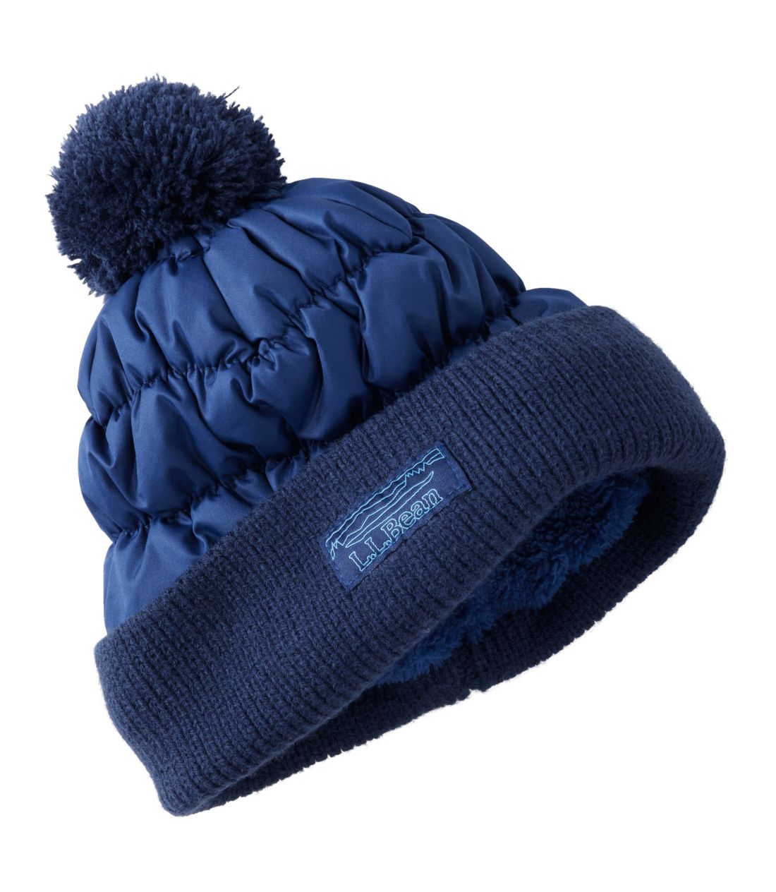 LbYEpt@[E|Er[j[^Kids' Puffer Pom Beanie