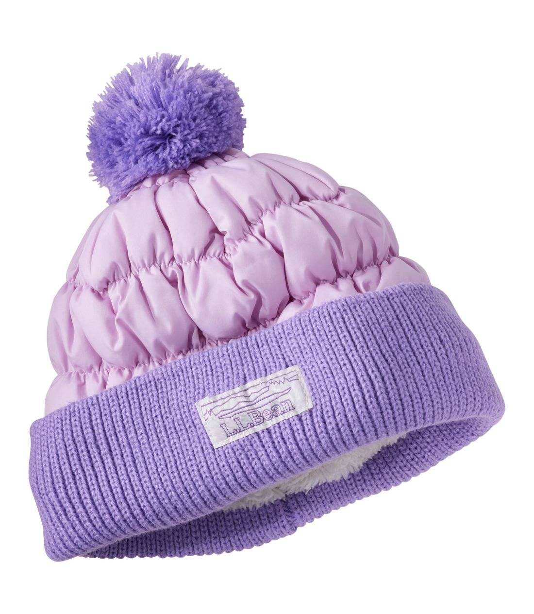 LbYEpt@[E|Er[j[^Kids' Puffer Pom Beanie
