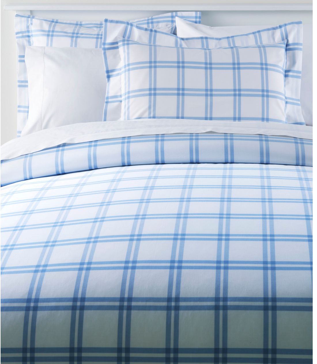 280 XbhJEgEs}ERbgEp[P[ERtH[^[EJo[ERNVAEChEy[^280-Thread-Count Pima Cotton Percale Comforter Cover Collection, Windowpane