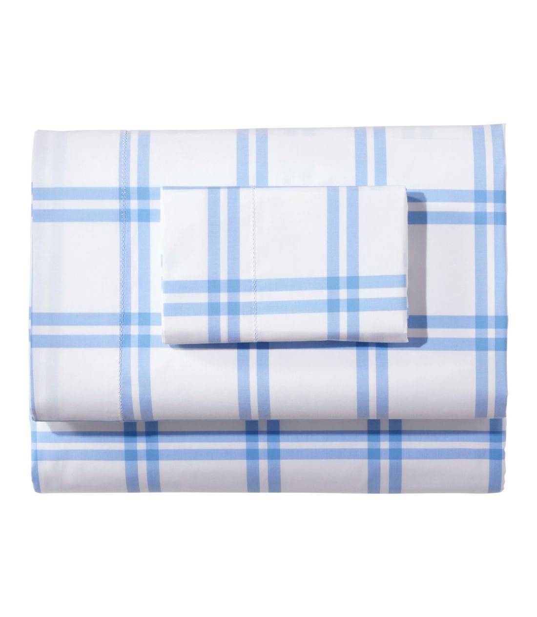 280 XbhJEgEs}ERbgEp[P[EV[cEZbgAEChEy[^280-Thread-Count Pima Cotton Percale Sheet Set, Windowpane