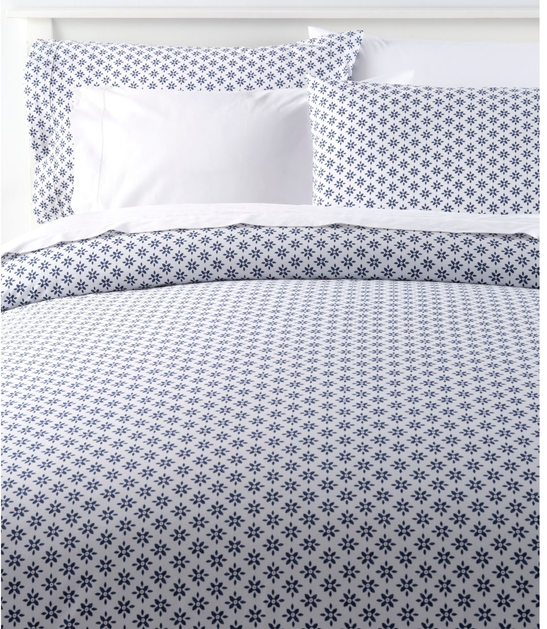 TEHbVEp[P[ERtH[^[EJo[AubNEt[Evg^Sunwashed Percale Comforter Cover, Block Floral Print