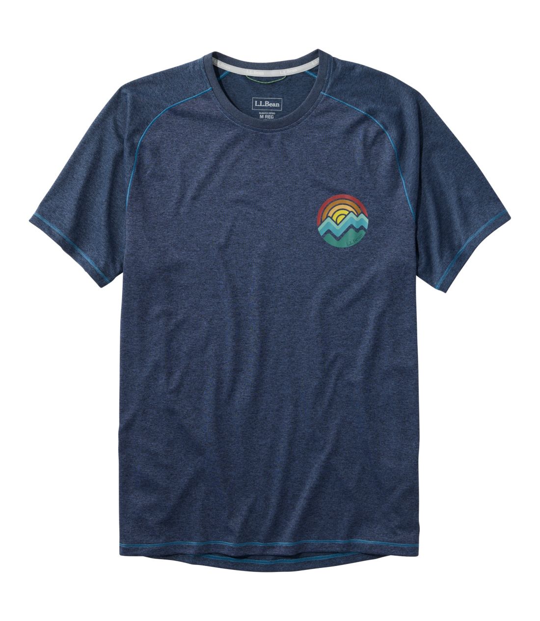�r�[���Y�E�A�N�Z�X�E�g���C���E�e�B�A�O���t�B�b�N�^Men's Bean's Access Trail Tee, Graphic