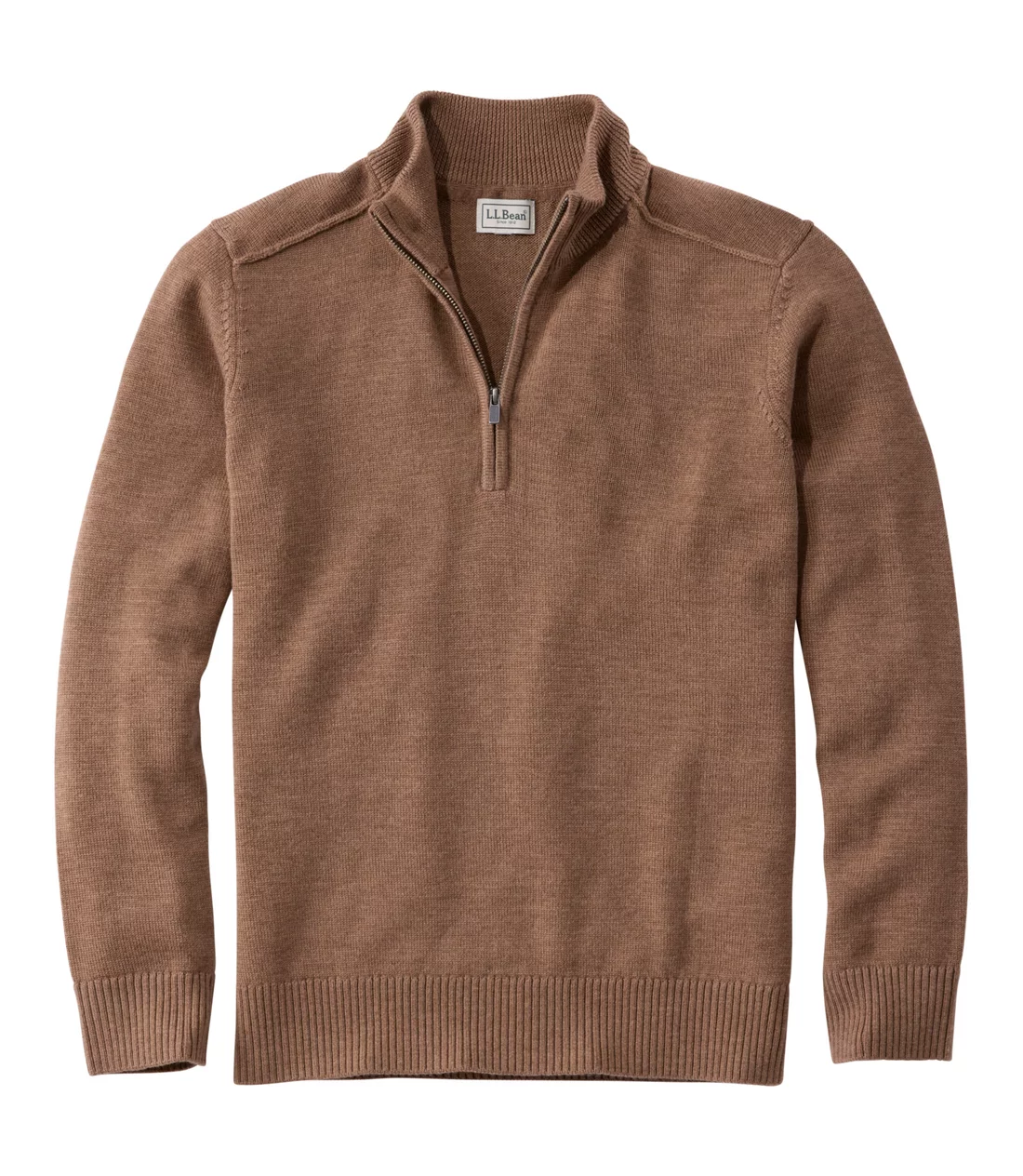 �G�b�Z���V�����E�����m�E�[���E�Z�[�^�[�A�N�H�[�^�[�W�b�v�^Men's Essential Merino Wool Sweaters, Quarter-Zip
