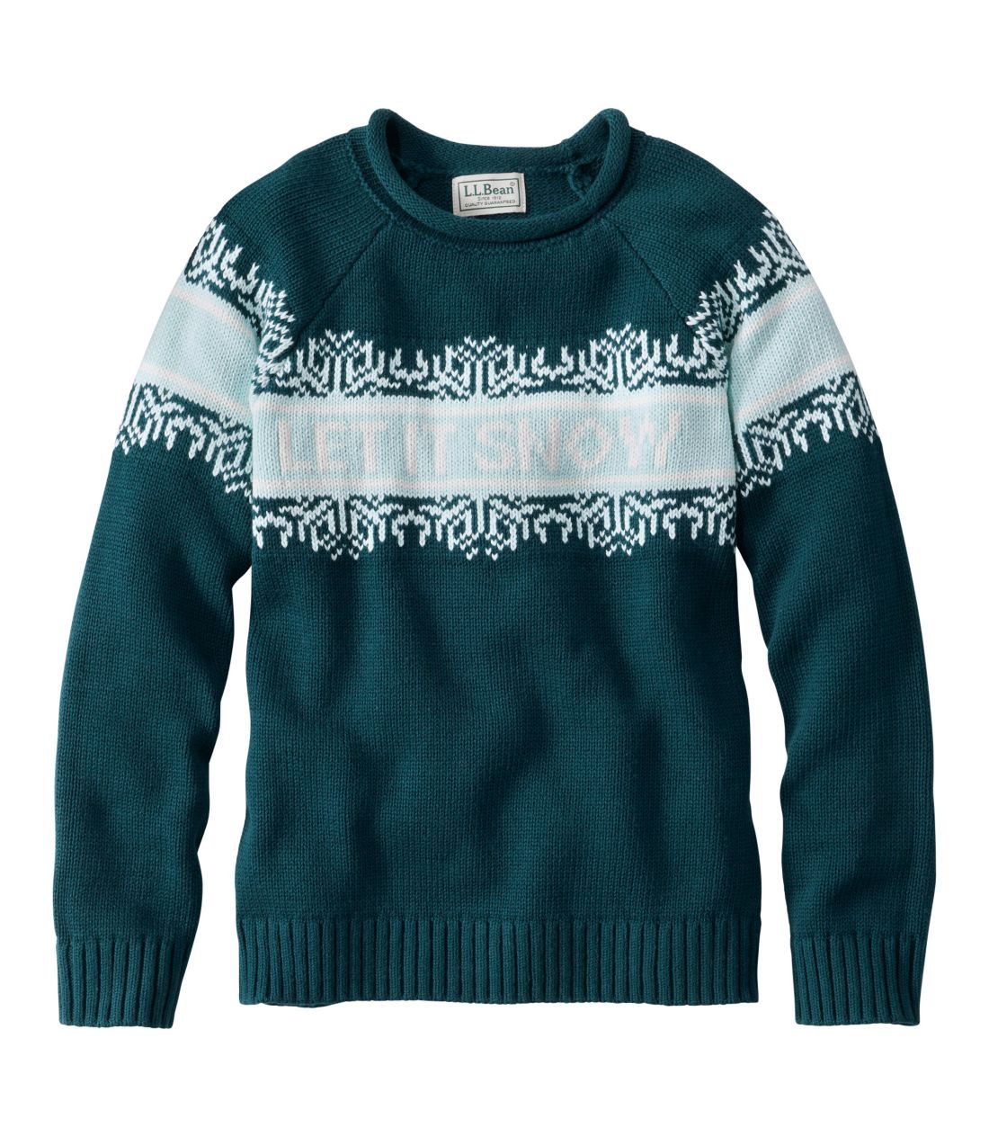 LbYERbgE[lbNEZ[^[^Kids' Cotton Rollneck Sweater