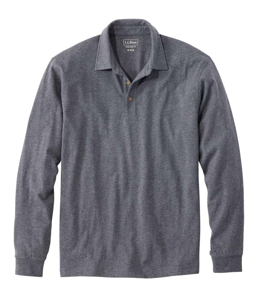 PAt[EAVJuE|eBA@|PbgȂ^Men's Carefree Unshrinkable Polo Tee, Long-Sleeve Without Pocket