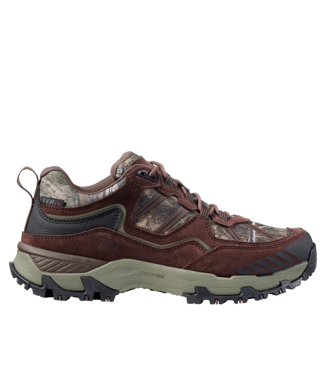 �g���C���E���f�� X �E�H�[�^�[�v���[�t�E�n�C�L���O�E�V���[�Y�A�J���^Men's Trail Model X Waterproof Hiking Shoes, Camo