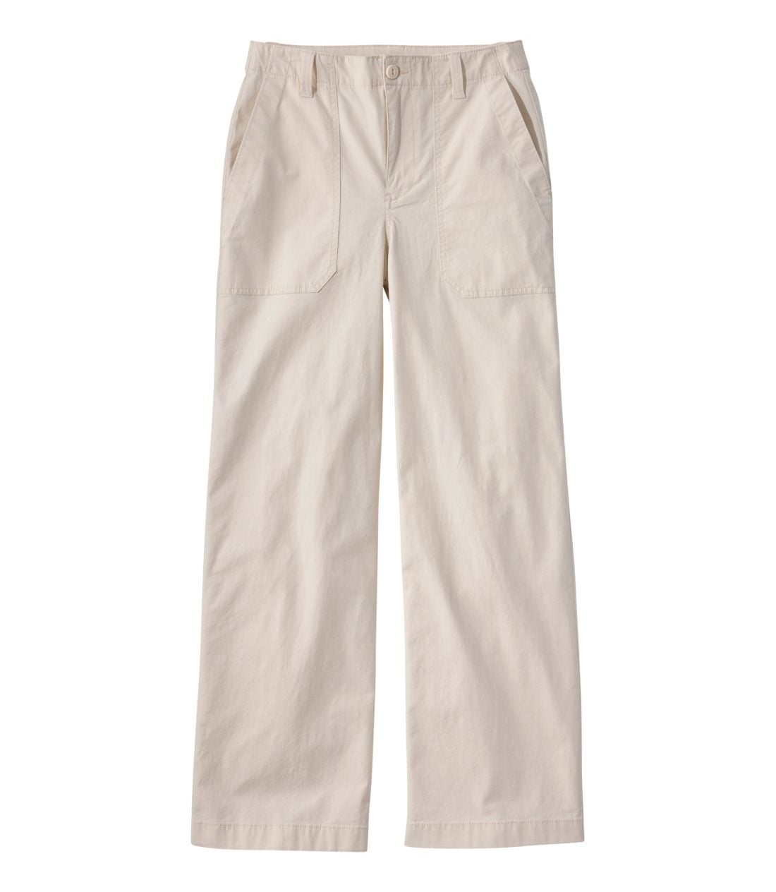207 �r���e�[�W�E�R�b�g���E�L�����o�X�E�p���c�A�n�C���C�Y�@���C�h���b�O�^Women's 207 Vintage Cotton Canvas Pants, High-Rise Wide-Leg