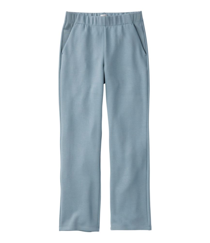 �N���E�h�\�t�g�E�p���c�A�~�b�h���C�Y�@�X�g���[�g���b�O�^Women's CloudSoft Pants, Mid-Rise Straight-Leg