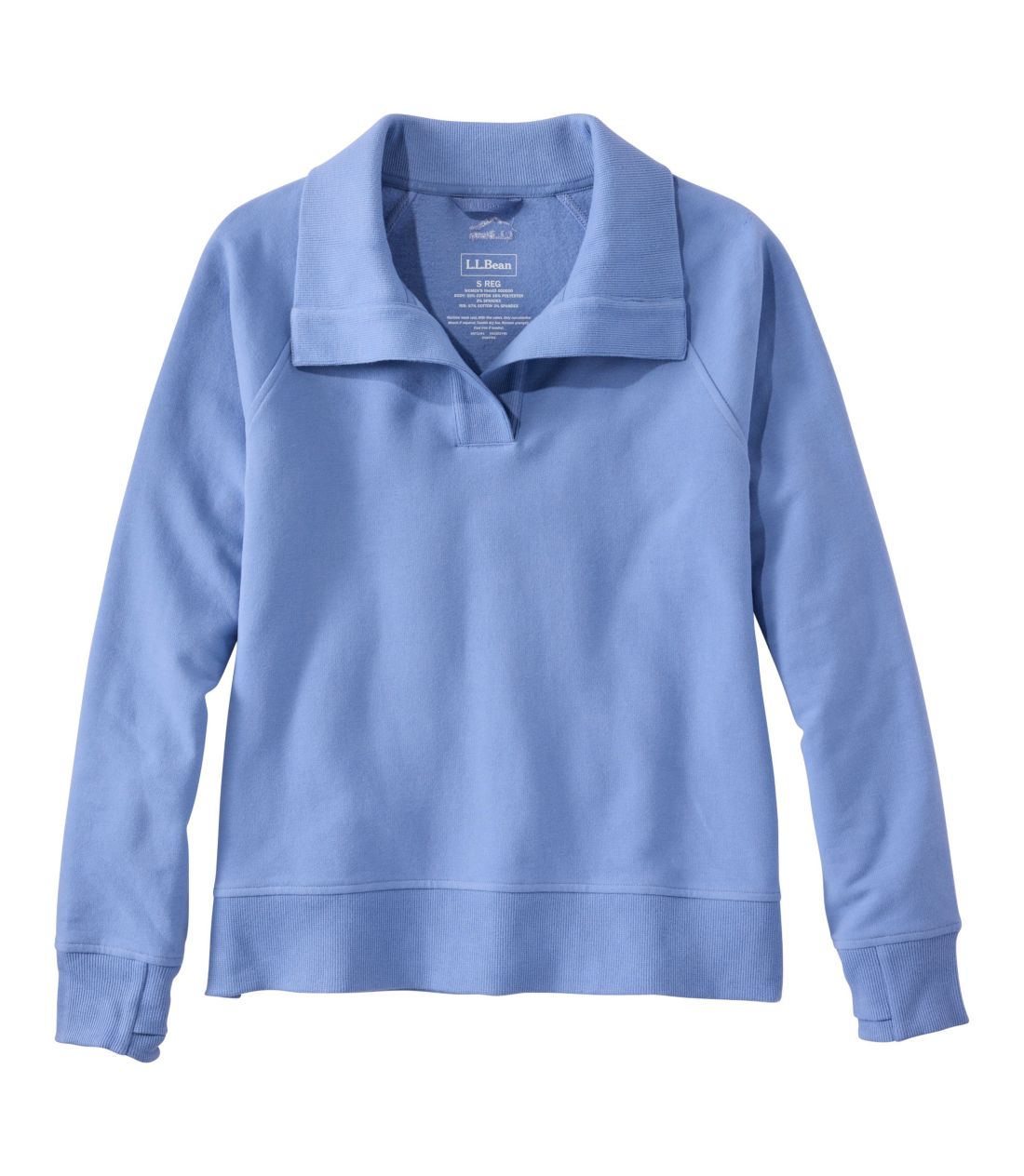 �r�[���Y�E�R�[�W�[�E�X�v���b�g�l�b�N�E�v���I�[�o�[�E�X�E�F�b�g�V���c�^Women's Bean's Cozy Splitneck Pullover Sweatshirt