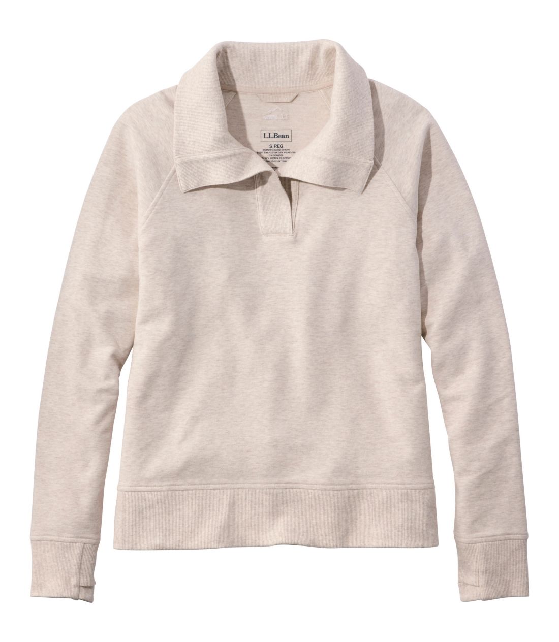 �r�[���Y�E�R�[�W�[�E�X�v���b�g�l�b�N�E�v���I�[�o�[�E�X�E�F�b�g�V���c�^Women's Bean's Cozy Splitneck Pullover Sweatshirt