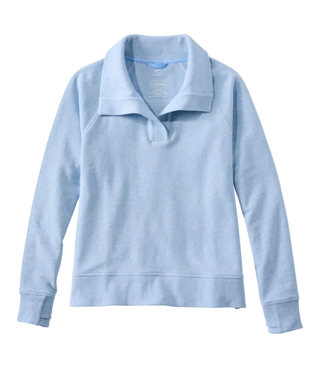 �r�[���Y�E�R�[�W�[�E�X�v���b�g�l�b�N�E�v���I�[�o�[�E�X�E�F�b�g�V���c�^Women's Bean's Cozy Splitneck Pullover Sweatshirt
