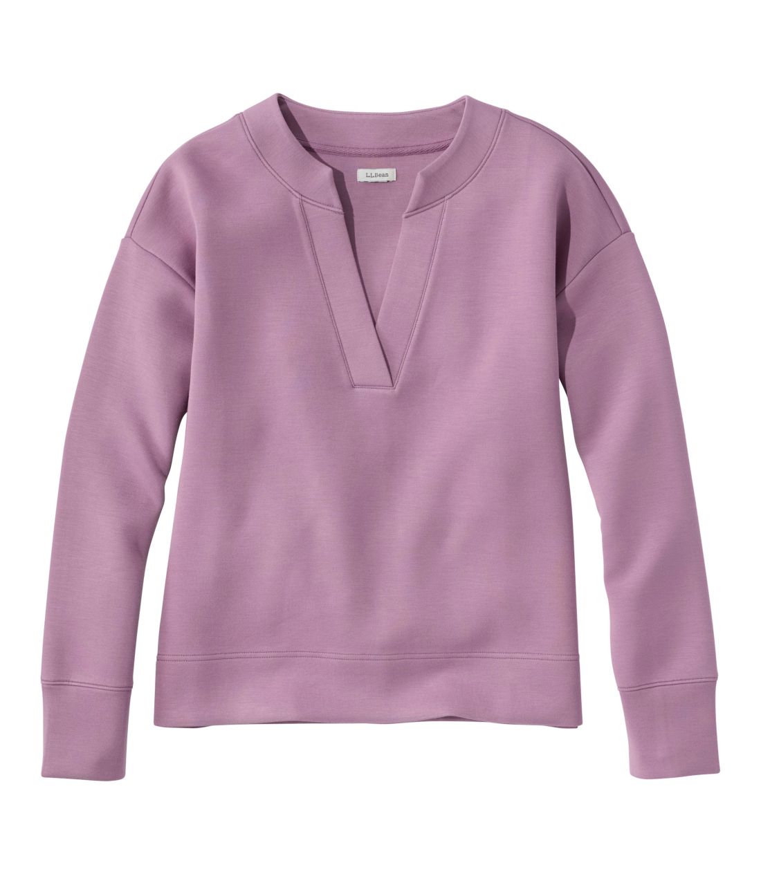 �G���E�G���E�r�[���E�N���E�h�\�t�g�E�X�v���b�g�l�b�N�E�v���I�[�o�[�^Women's L.L.Bean CloudSoft Splitneck Pullover