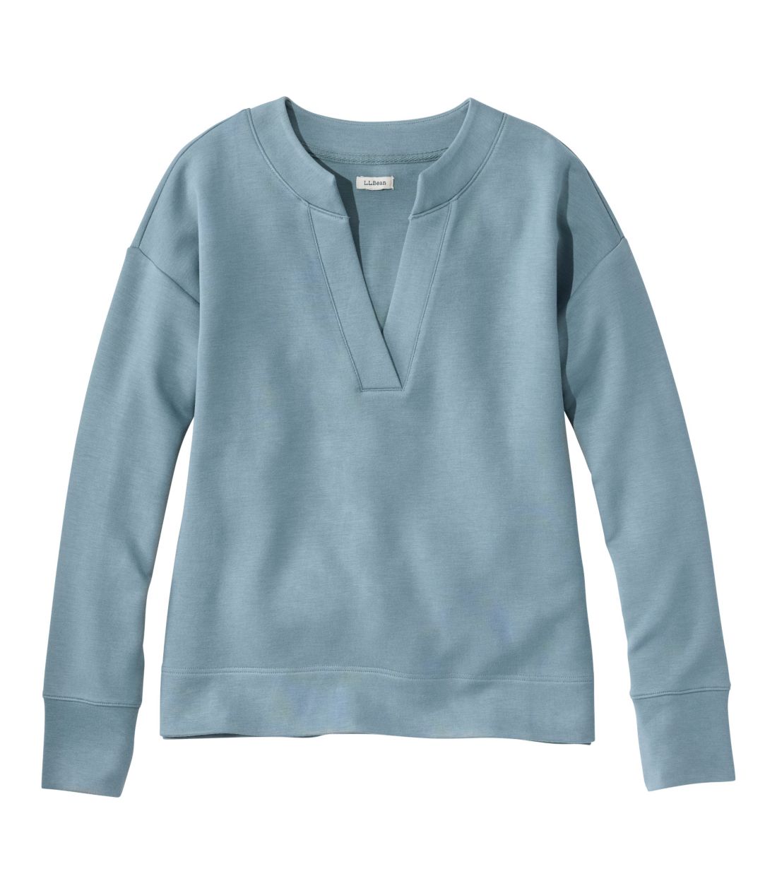 �G���E�G���E�r�[���E�N���E�h�\�t�g�E�X�v���b�g�l�b�N�E�v���I�[�o�[�^Women's L.L.Bean CloudSoft Splitneck Pullover