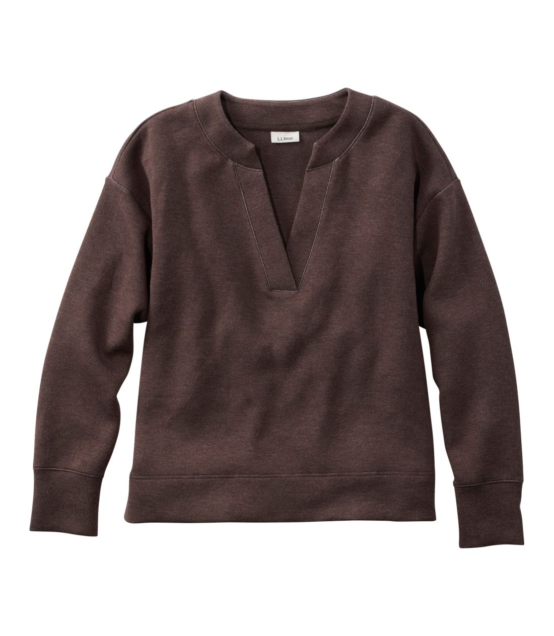 �G���E�G���E�r�[���E�N���E�h�\�t�g�E�X�v���b�g�l�b�N�E�v���I�[�o�[�^Women's L.L.Bean CloudSoft Splitneck Pullover