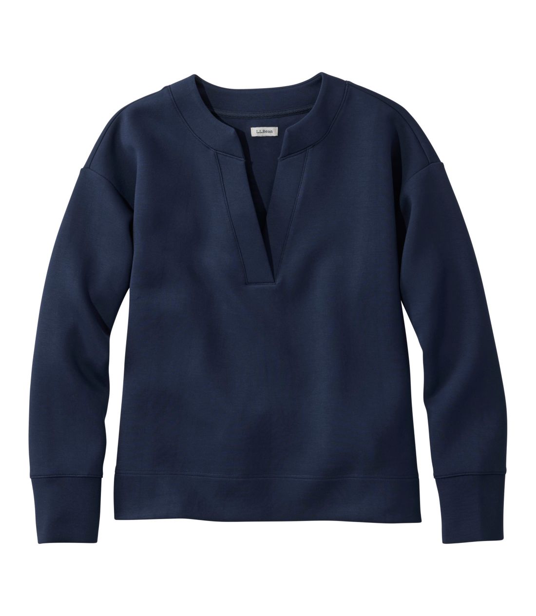 �G���E�G���E�r�[���E�N���E�h�\�t�g�E�X�v���b�g�l�b�N�E�v���I�[�o�[�^Women's L.L.Bean CloudSoft Splitneck Pullover