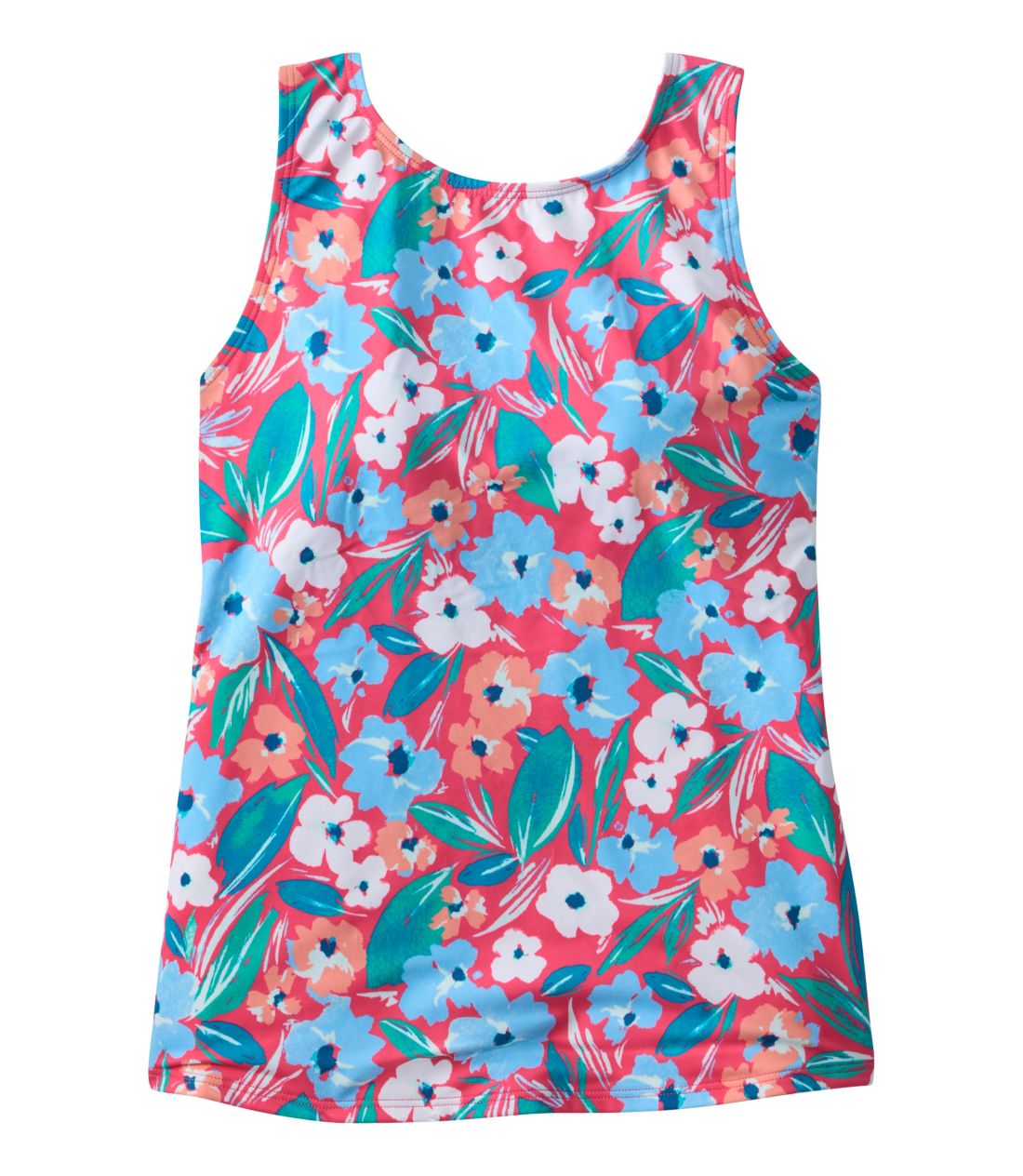 �r�[���X�|�[�c�E�X�C���E�G�A�A�n�C�l�b�N�E�^���L�[�j�E�g�b�v�@�v�����g�^Women's BeanSport Swimwear, Highneck Tankini Top Print